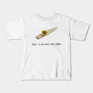 ceci n'est pas une pipe Kids T-Shirt